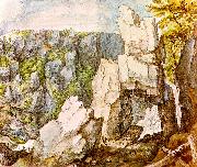 SAVERY, Roelandt Rocky Landscape st painting